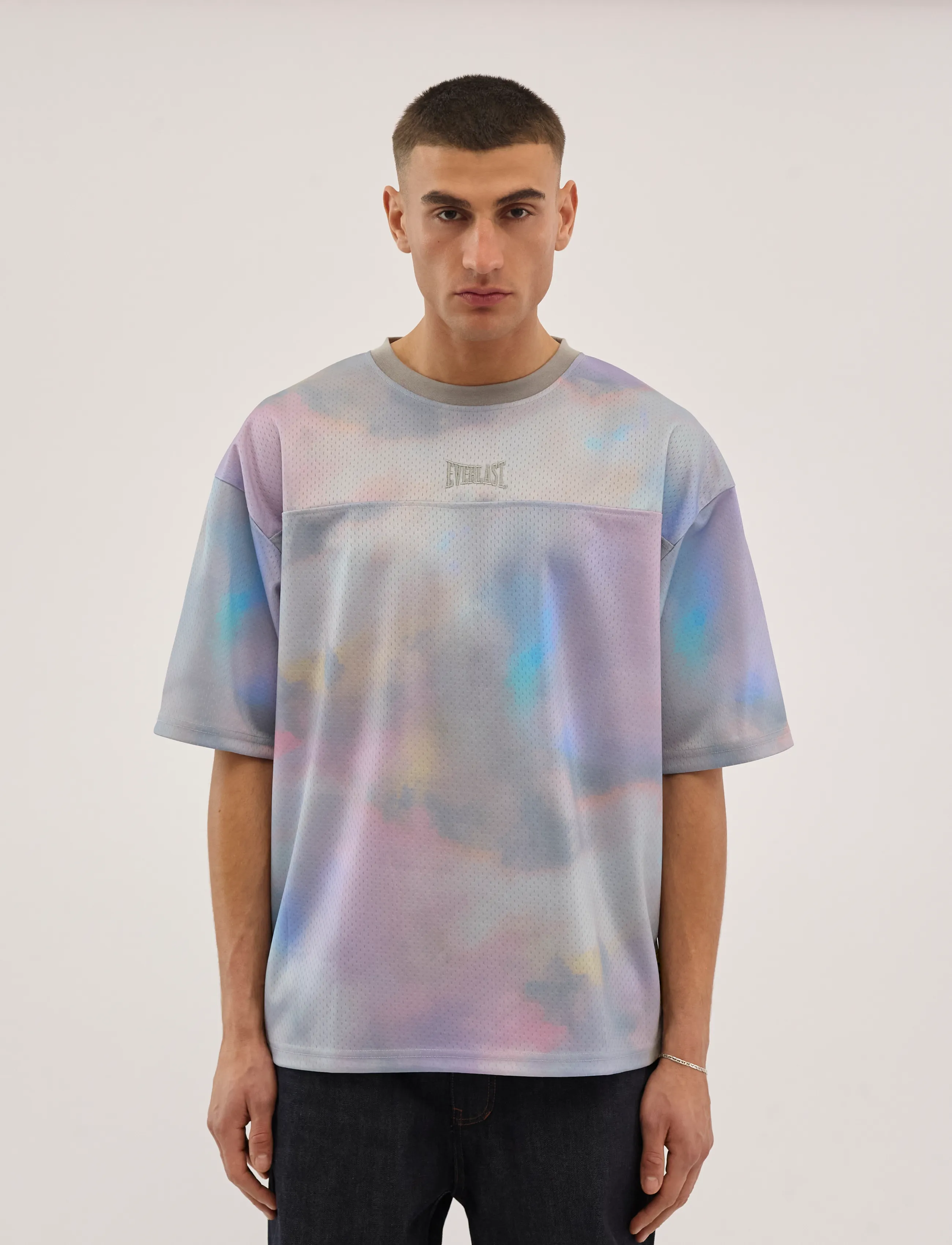 Everlast - Washed Mesh Jersey Short Sleeve - white - 2