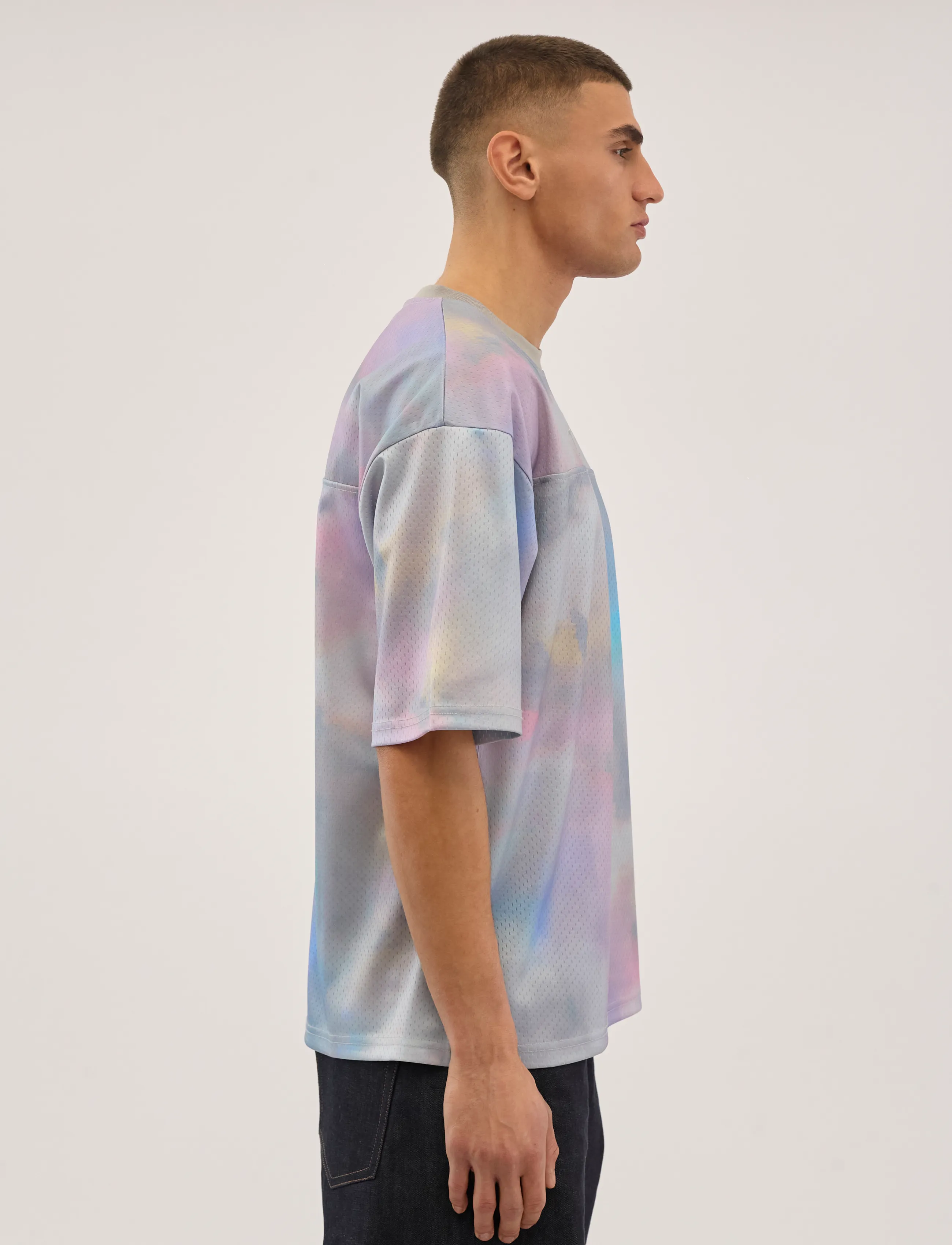 Everlast Washed Mesh Jersey Short Sleeve t-shirts - bas herr – bild 5