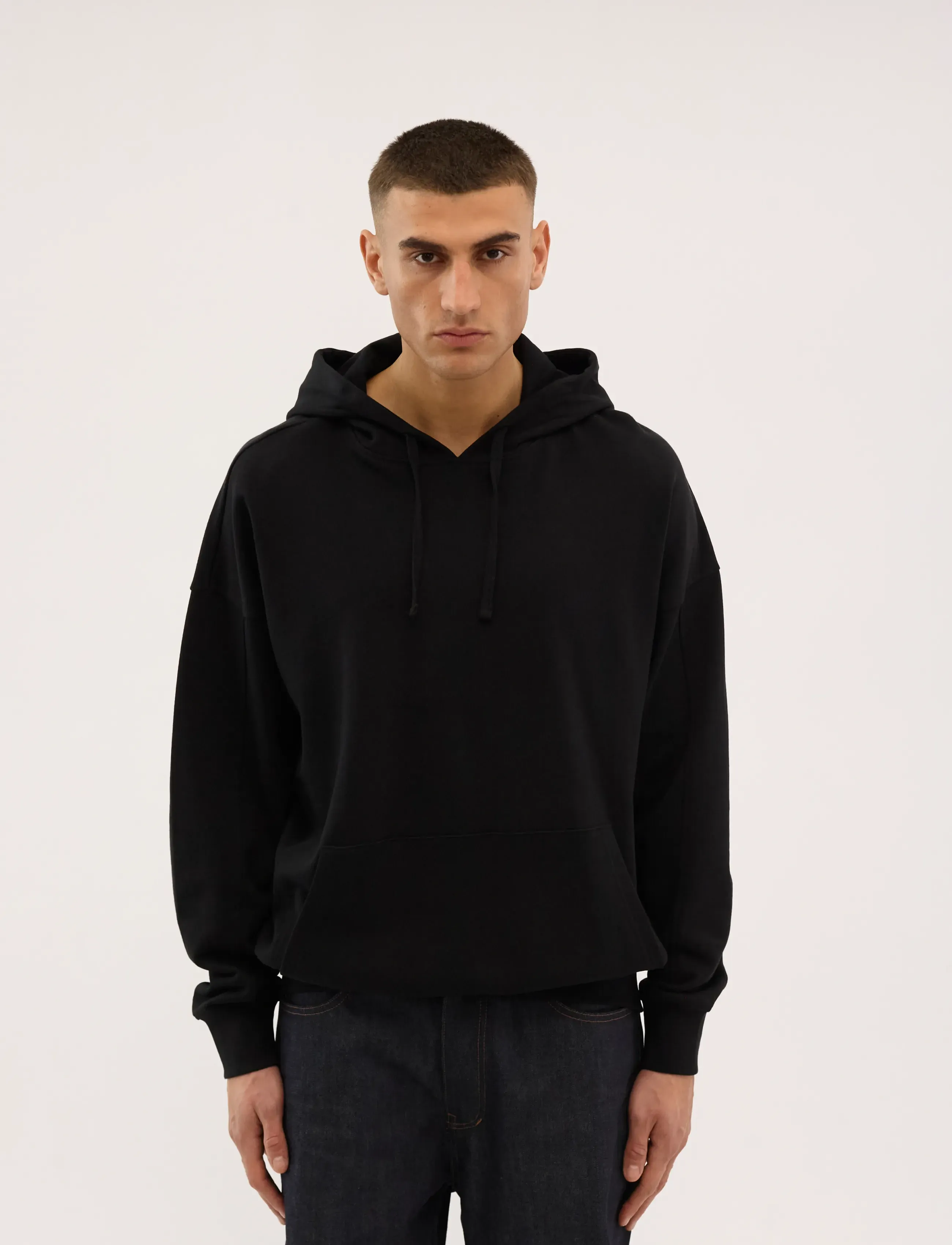 Everlast Oversized Sweat Hoodie, M, Sweatshirts & Hoodies, Schwarz - Männerswear