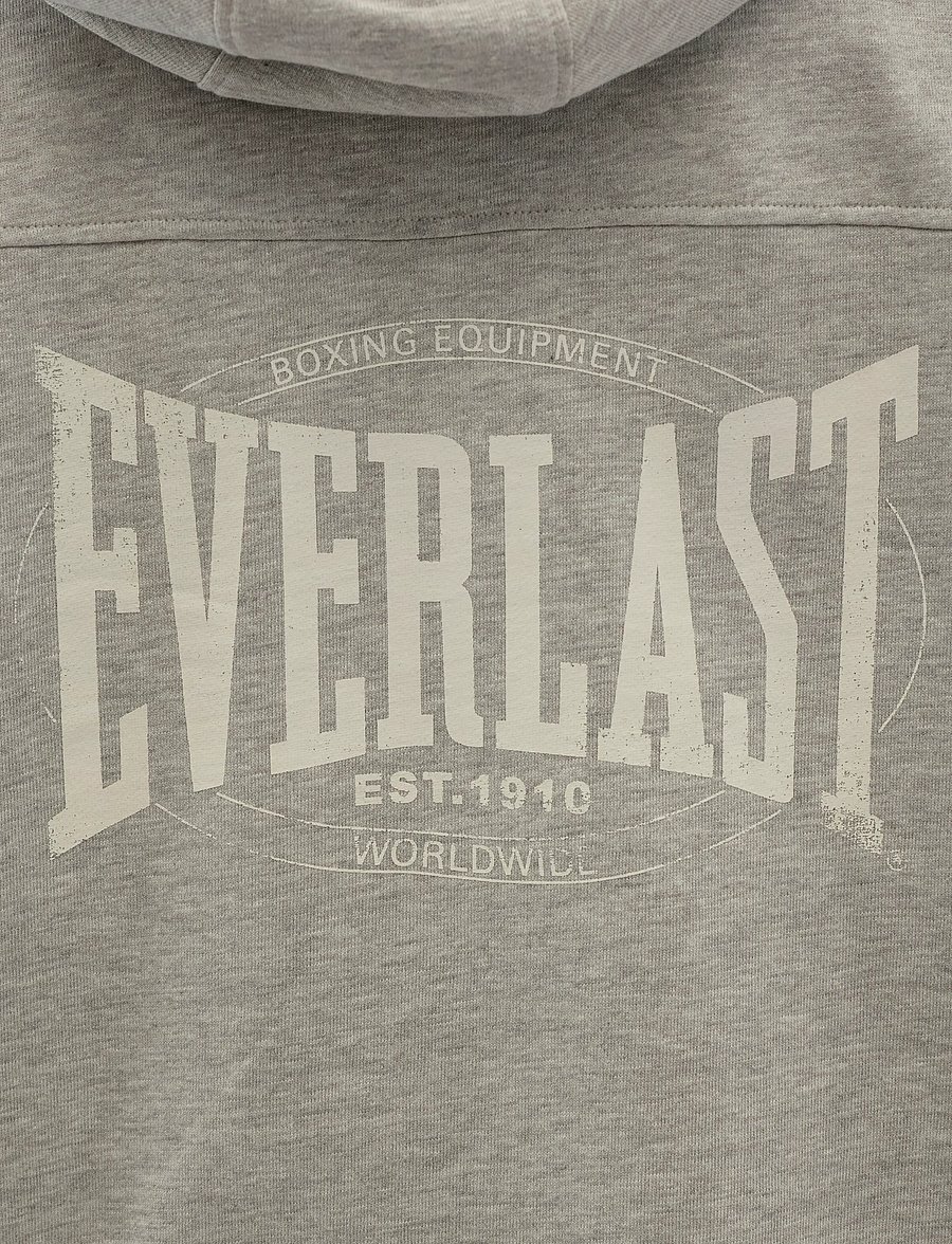 Everlast - EVERLAST OVERSIZED SWEAT HOODIE - hupparit - light grey melange - 5