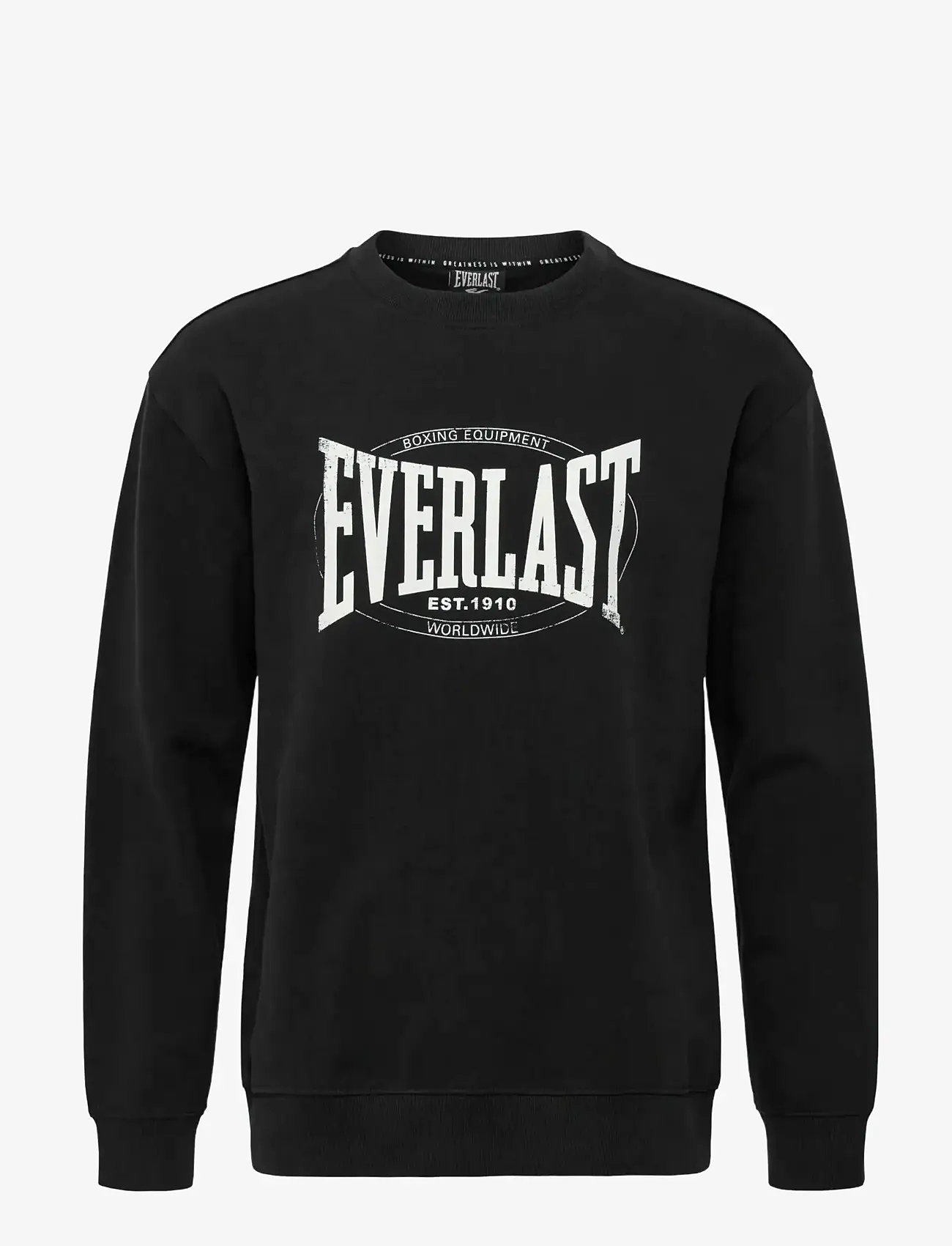 Everlast - EVERLAST LOGO CREW SWEAT - vacation essentials - black beauty - 1