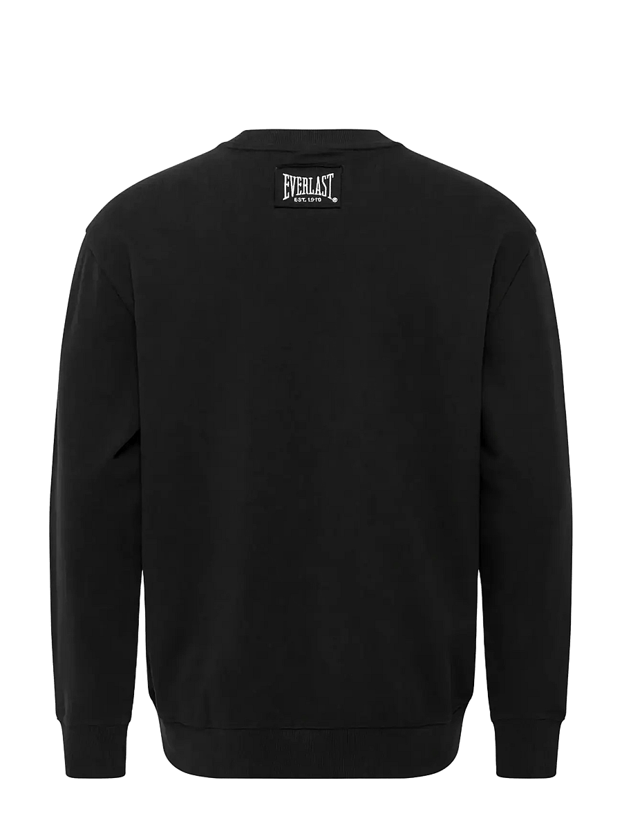 Everlast - EVERLAST LOGO CREW SWEAT - vacation essentials - black beauty - 2