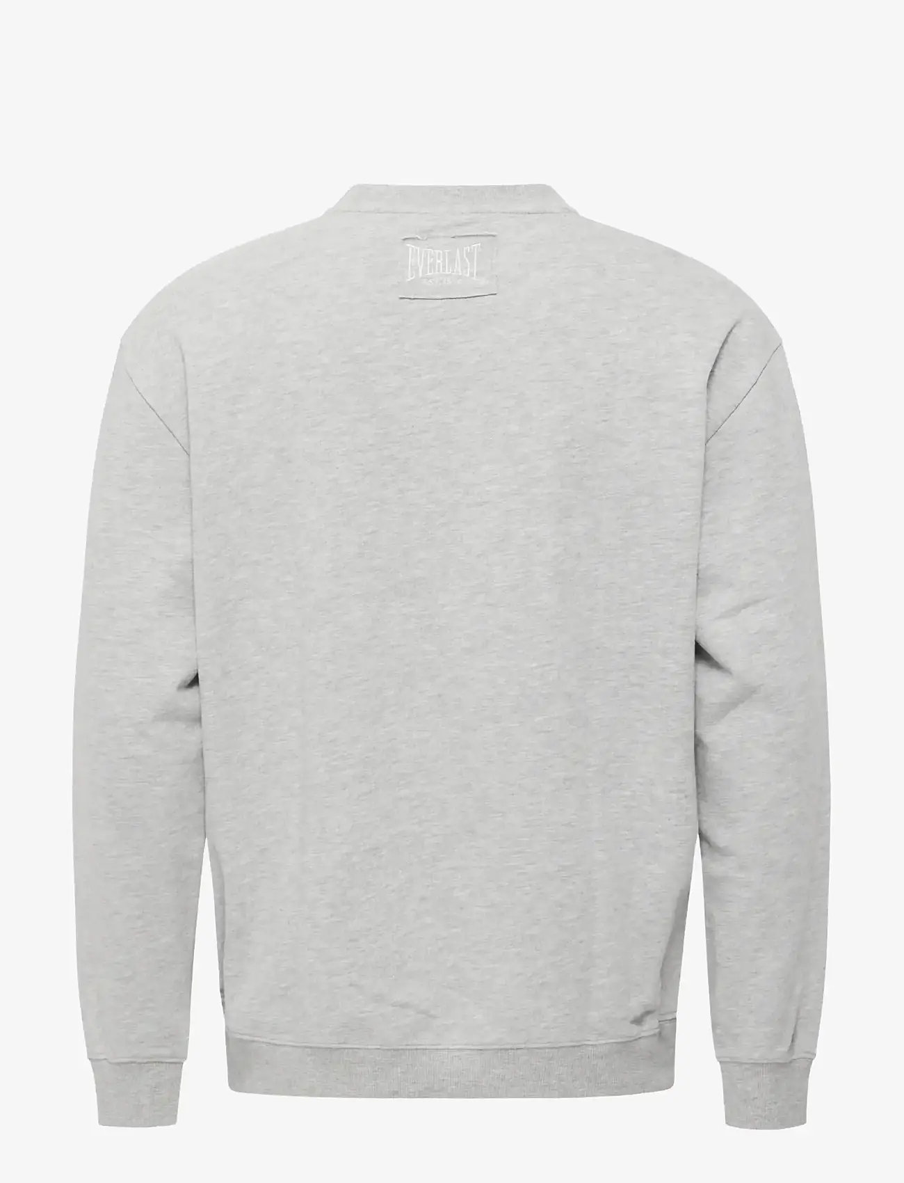 Everlast - EVERLAST LOGO CREW SWEAT - vacation essentials - light grey melange - 2