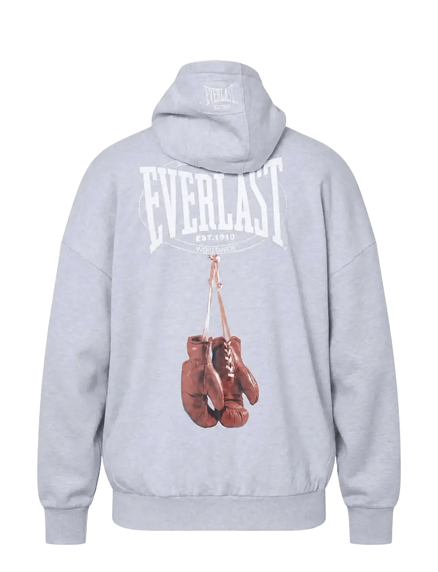 Everlast - Fight Night Zip Hoodie - light grey melange - 2