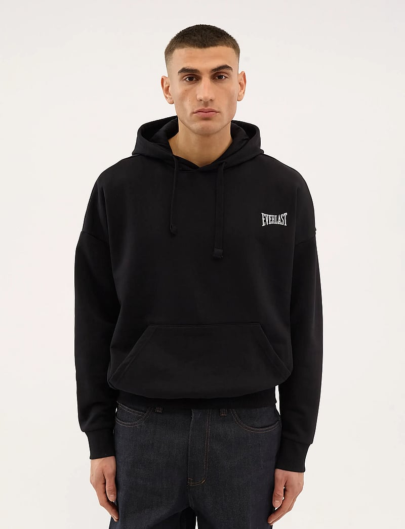 Everlast - EVERLAST SWEAT HOODIE - hættetrøjer - black - 0