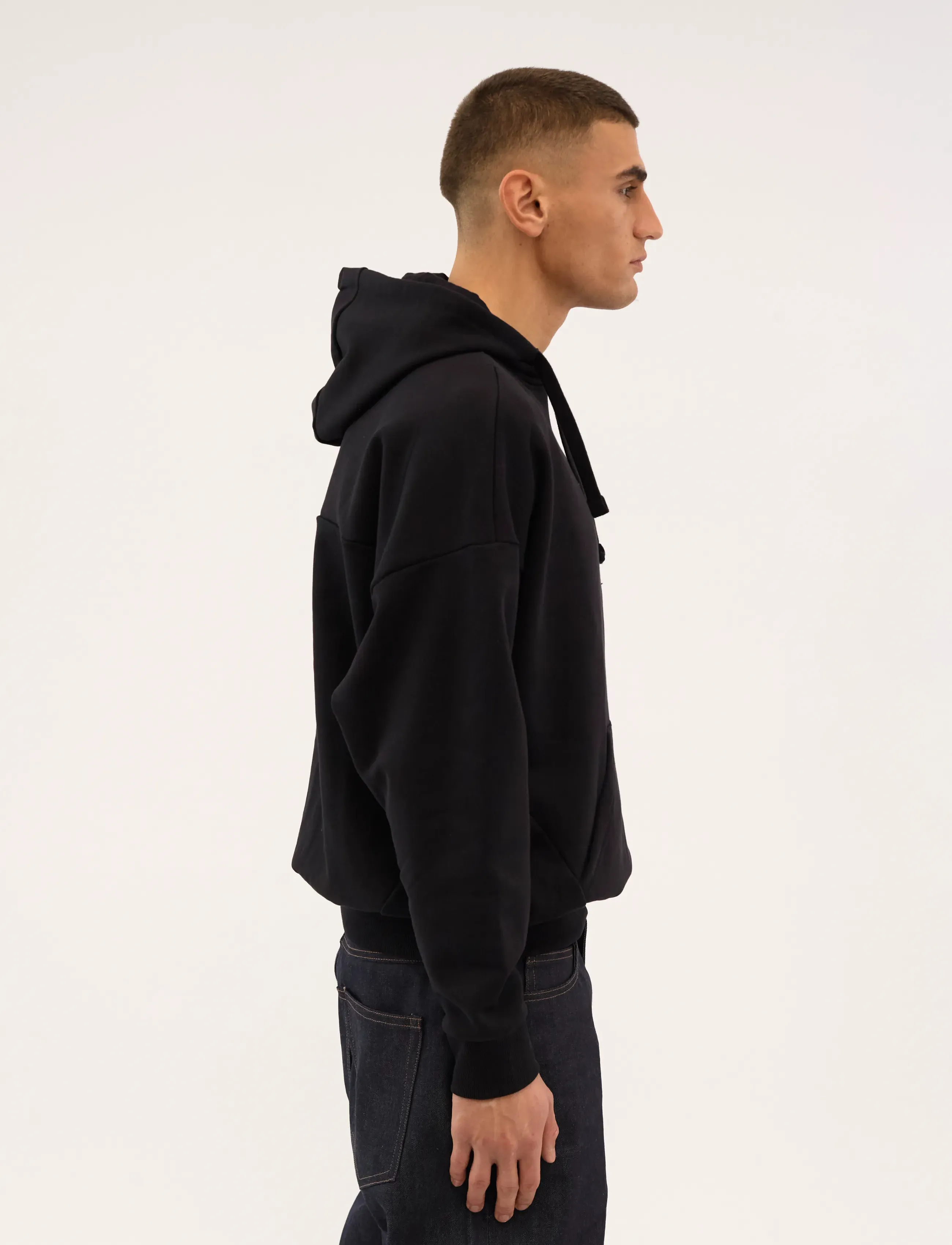 Everlast - EVERLAST SWEAT HOODIE - kapuutsiga pusad - black - 4