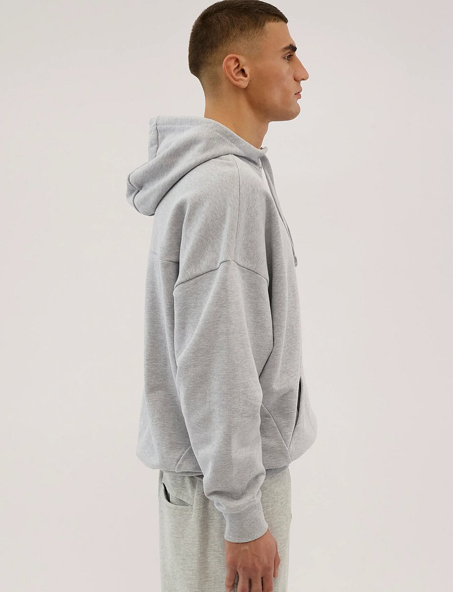 Everlast - EVERLAST SWEAT HOODIE - kapuzenpullover - light grey melange - 3