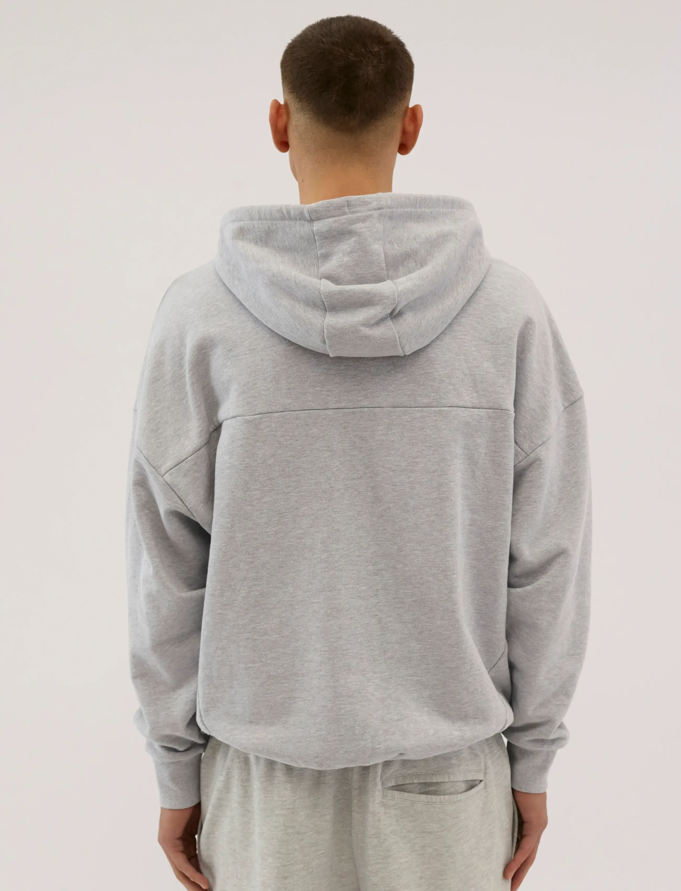 Everlast - EVERLAST SWEAT HOODIE - kapuzenpullover - light grey melange - 4