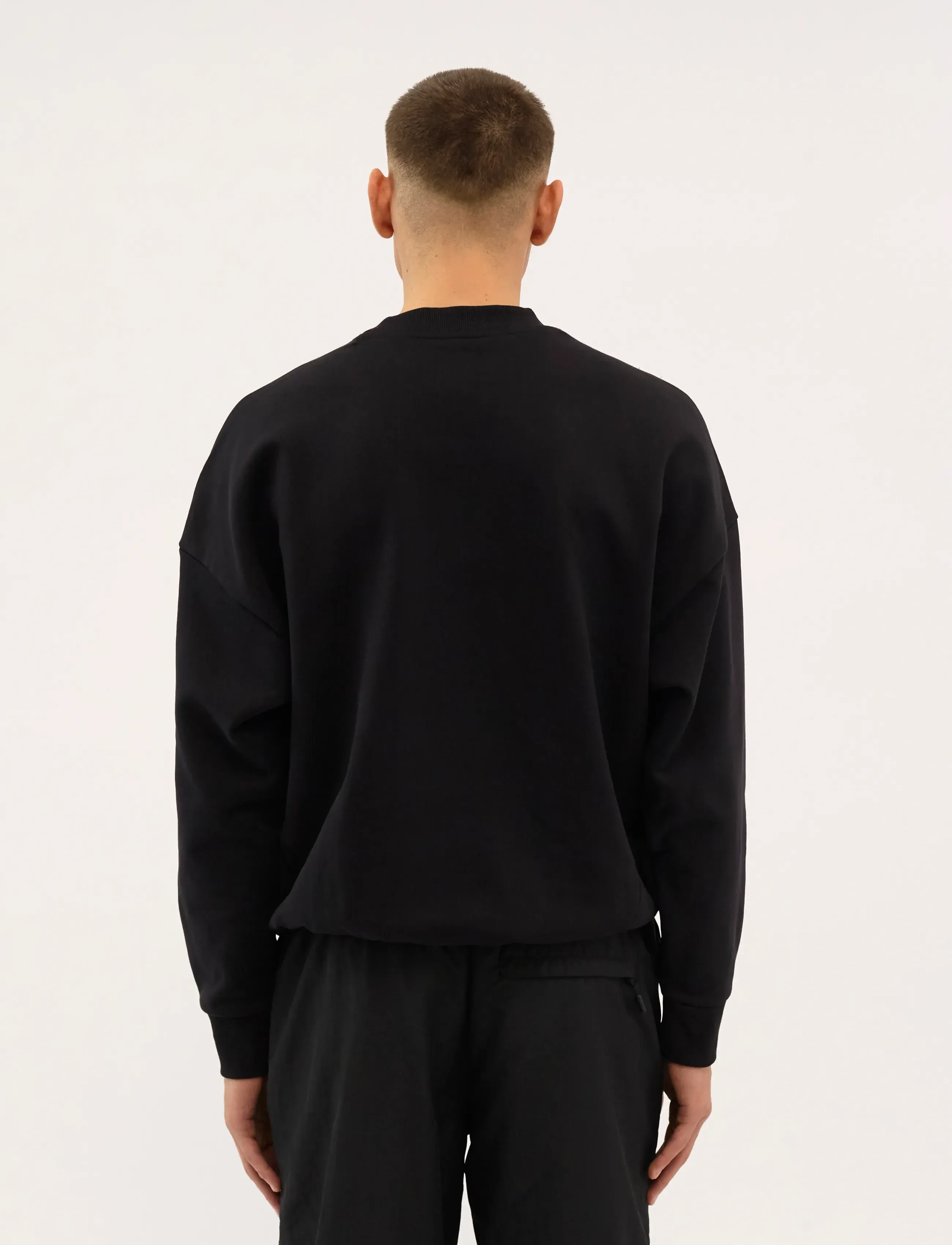 Everlast - EVERLAST CREW SWEAT - vacation essentials - black - 3
