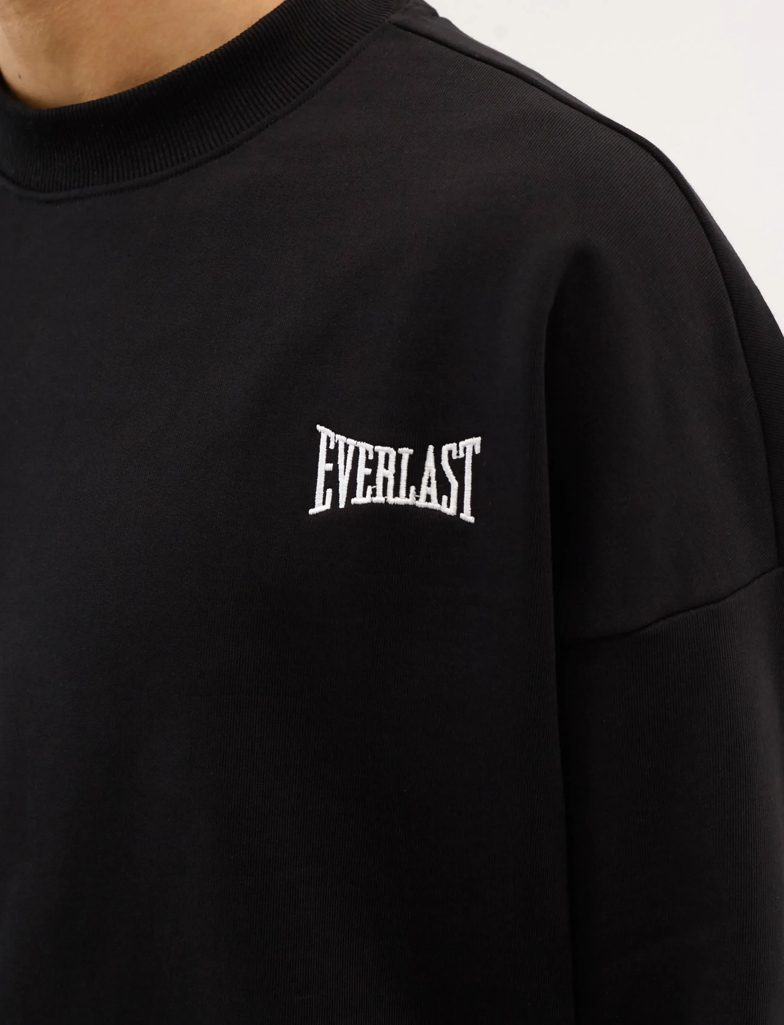 Everlast - EVERLAST CREW SWEAT - vacation essentials - black - 5