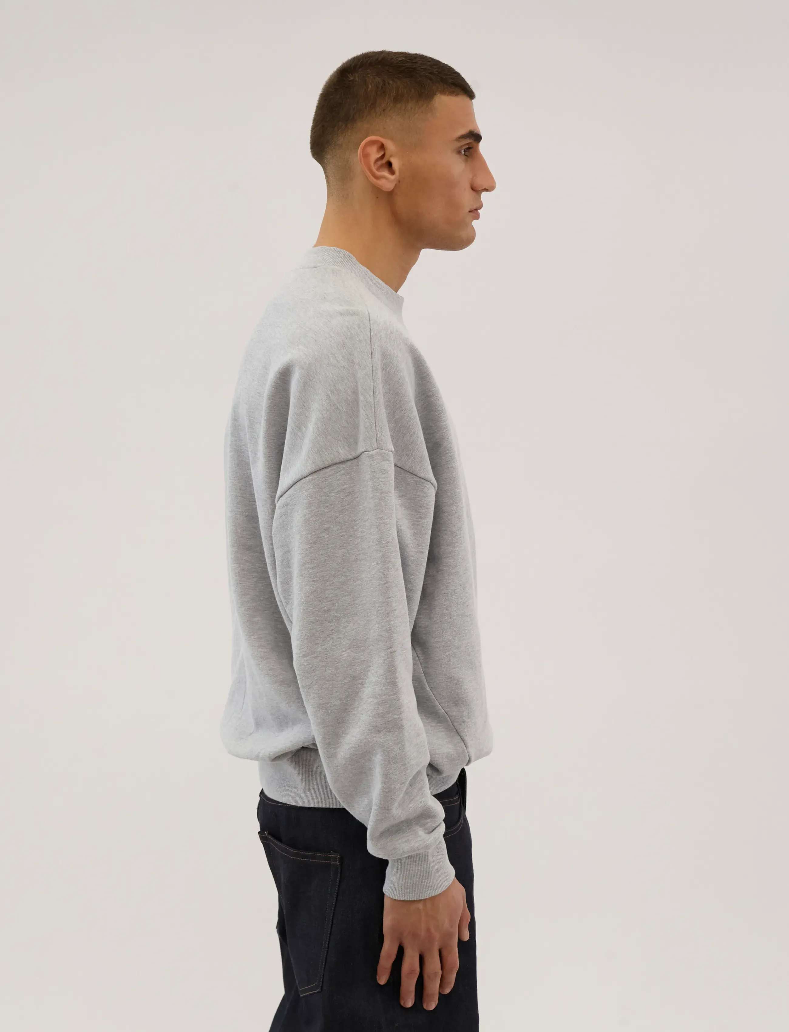 Everlast - EVERLAST CREW SWEAT - dressipluusid - light grey melange - 3