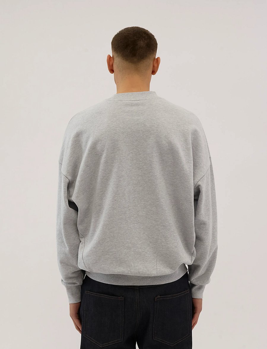 Everlast - EVERLAST CREW SWEAT - feriefavoritter - light grey melange - 4
