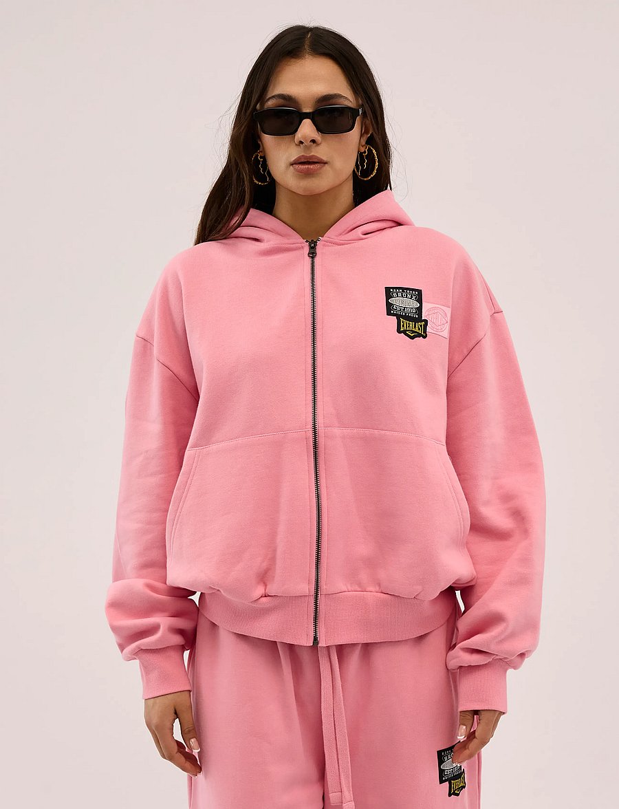 Everlast - Bronx Original Hoodie - höstjackor - pink - 3