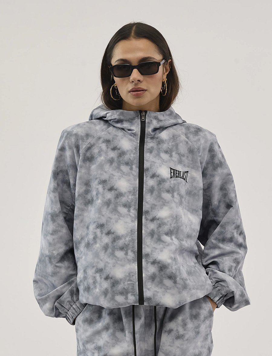 Everlast - Dark Sky Tracktop - höstjackor - grey - 3