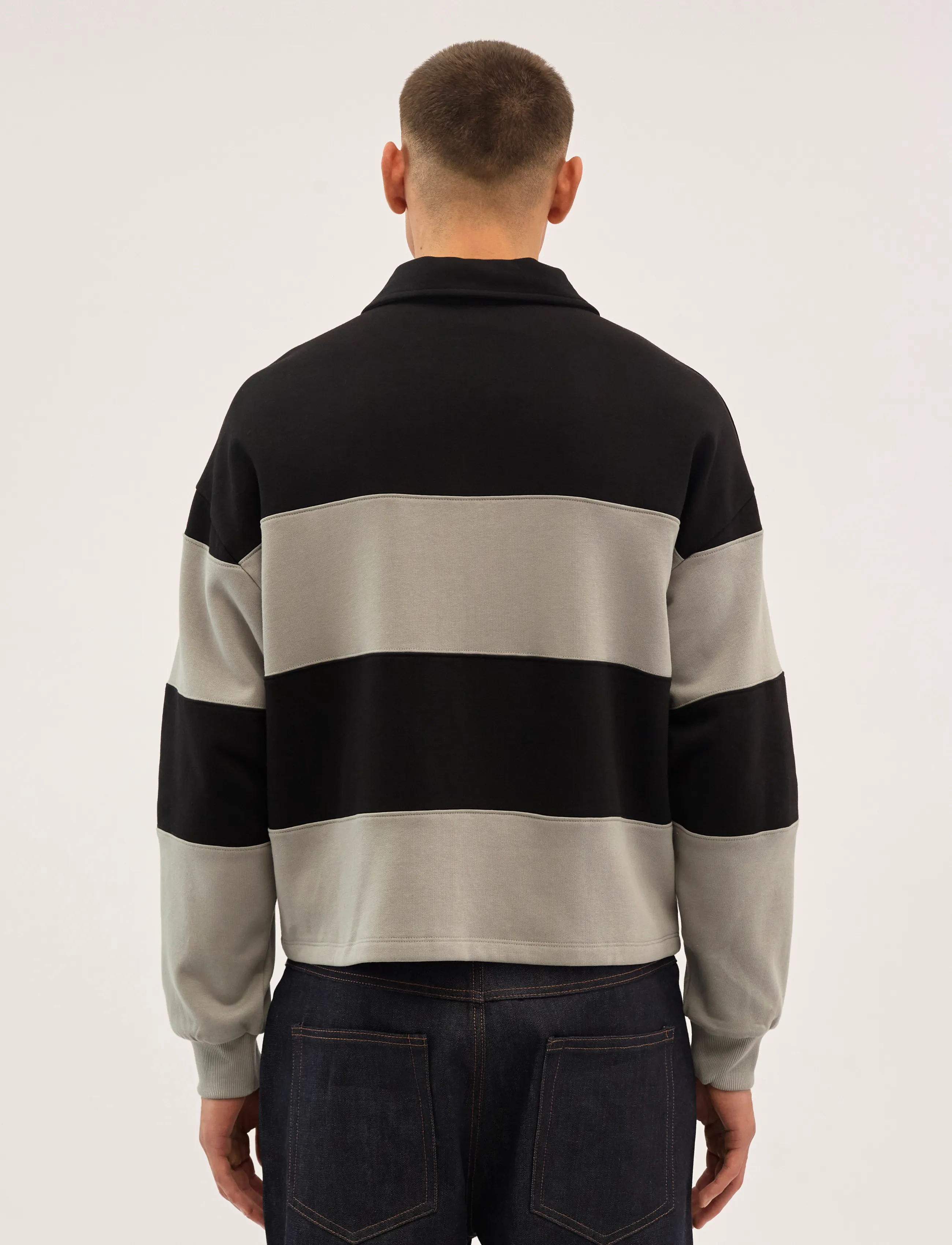 Everlast - Uptown Rugby Polo - poloer i strik med lange ærmer - black beauty - 4