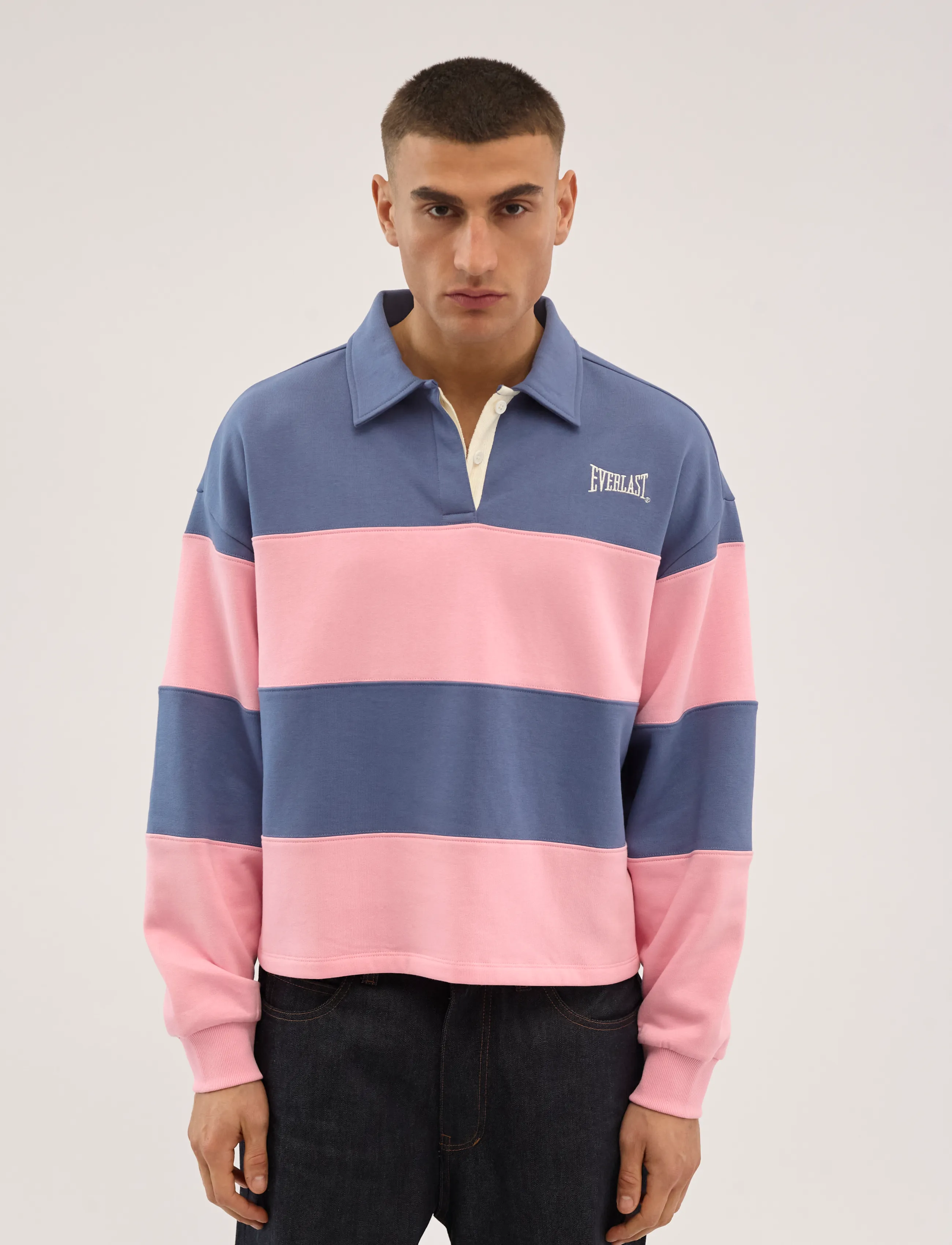 Everlast Uptown Rugby Polo - T-shirts & Toppe - PINK / pink/rose