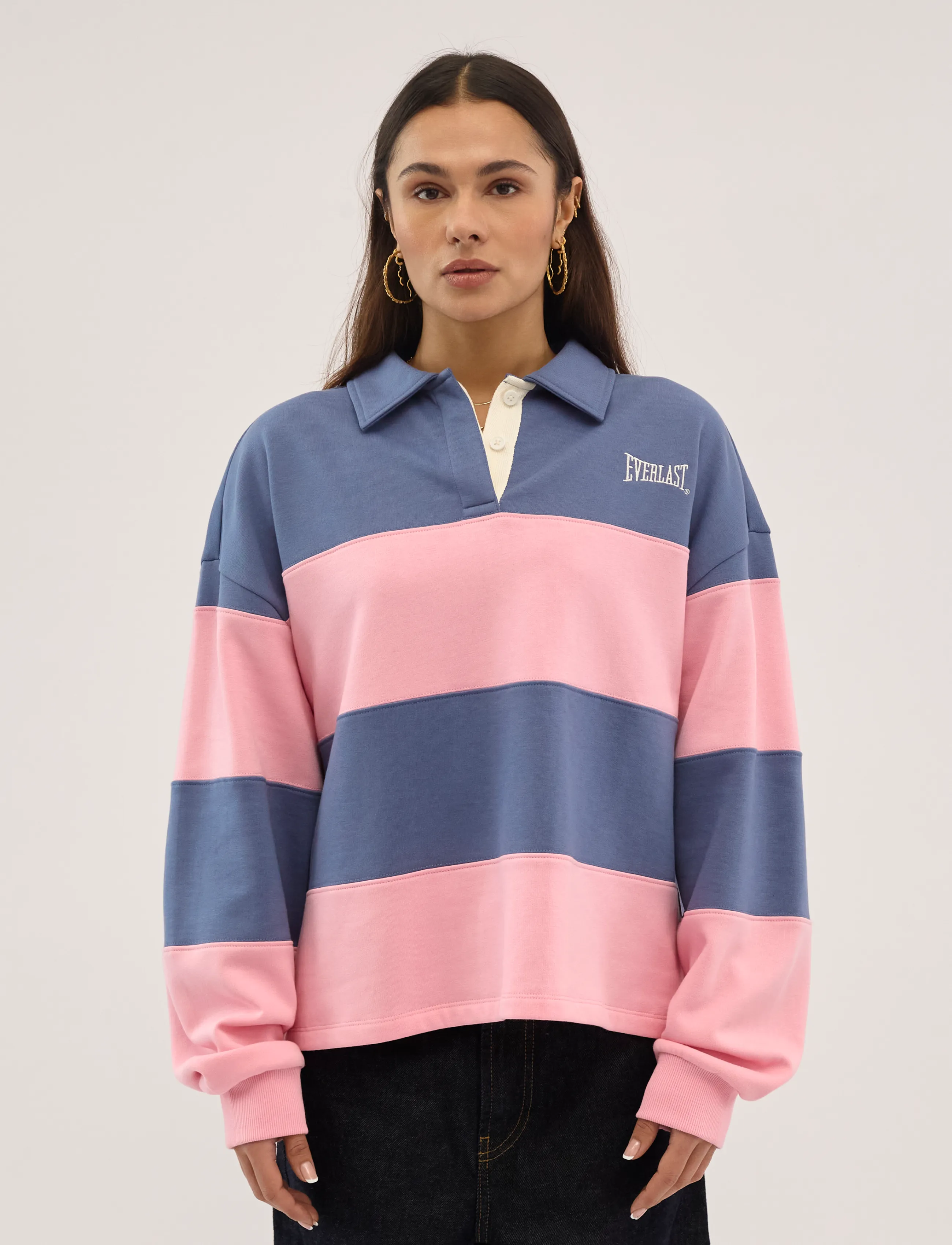 Everlast - Uptown Rugby Polo - langærmede toppe - pink - 3