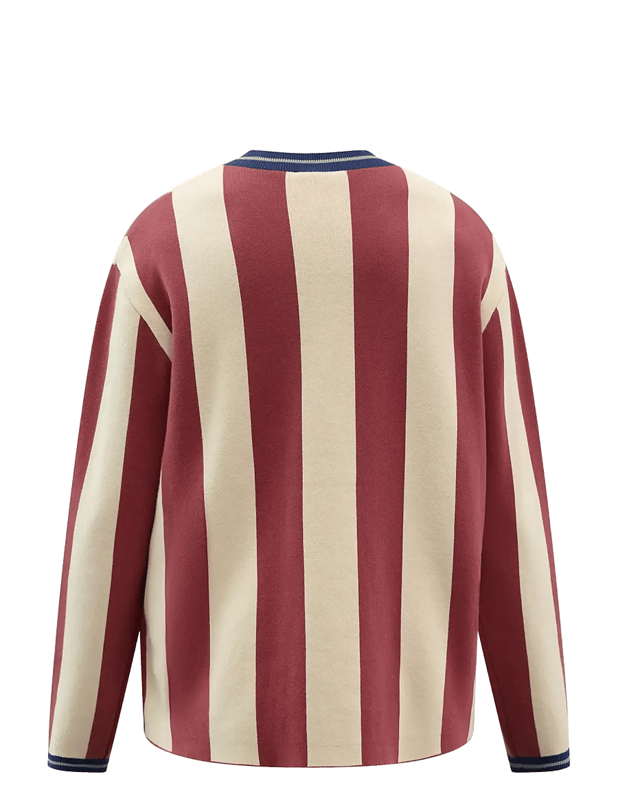 Everlast - Heritage Striped Jersey - v-ringat - cowhide - 2