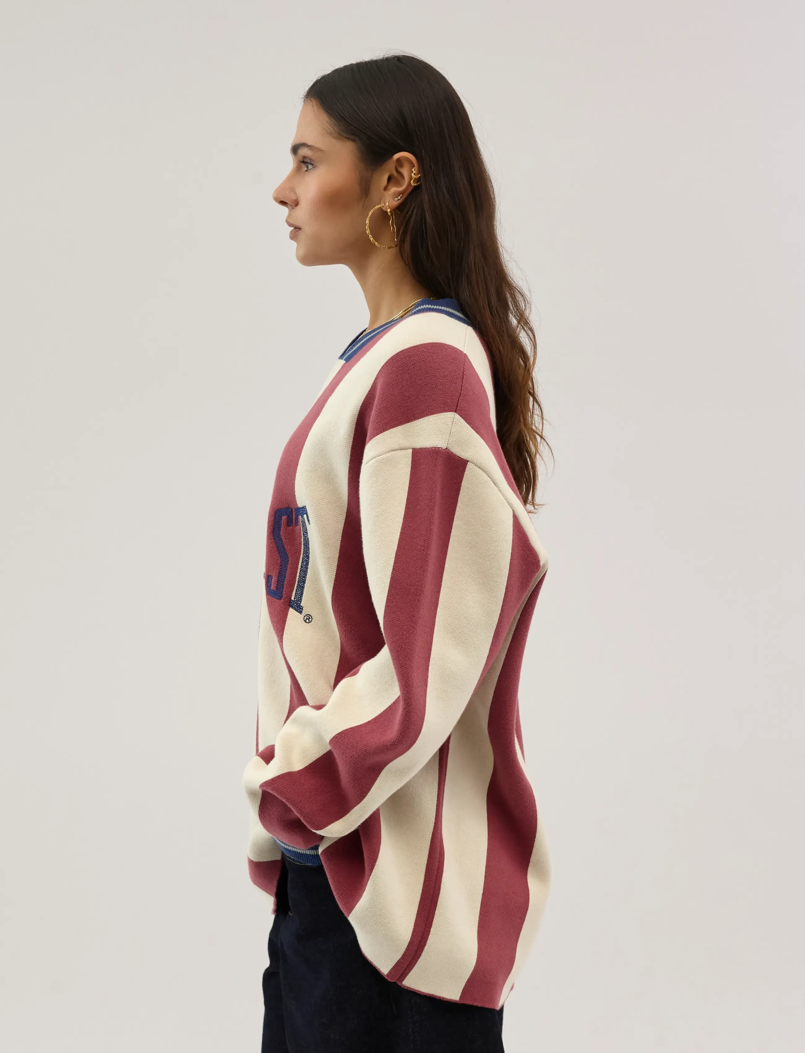 Everlast Heritage Striped Jersey - Kleidung - COWHIDE / cream