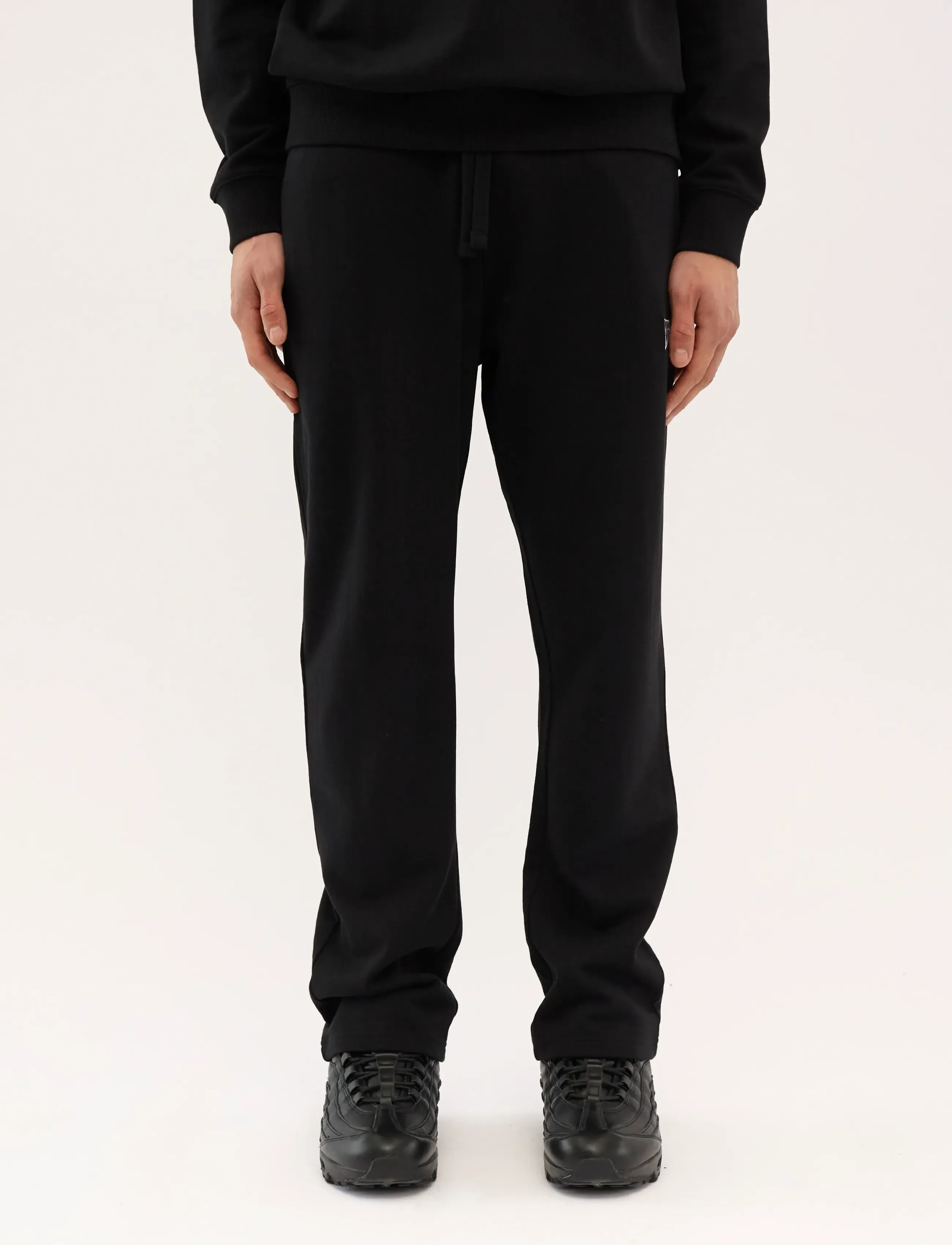 Everlast EVERLAST STRAIGHT BAGGY FIT SWEAT PANTS - Kläder - BLACK BEAUTY / black