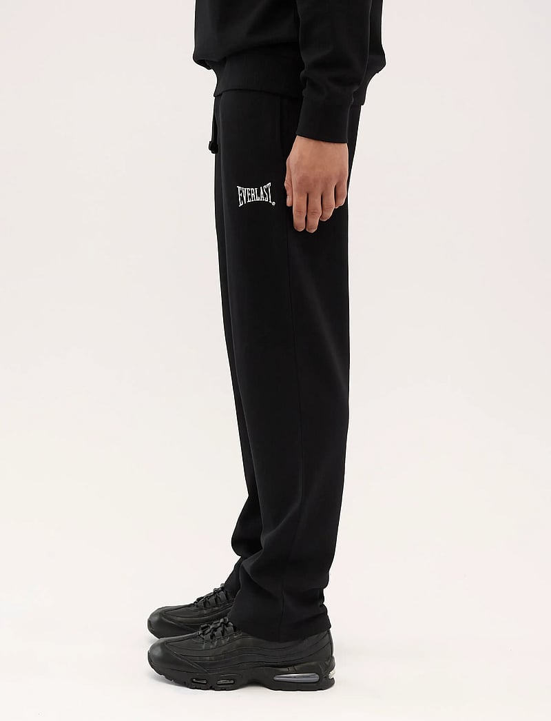 Everlast - EVERLAST STRAIGHT BAGGY FIT SWEAT PANTS - bukser - black beauty - 3