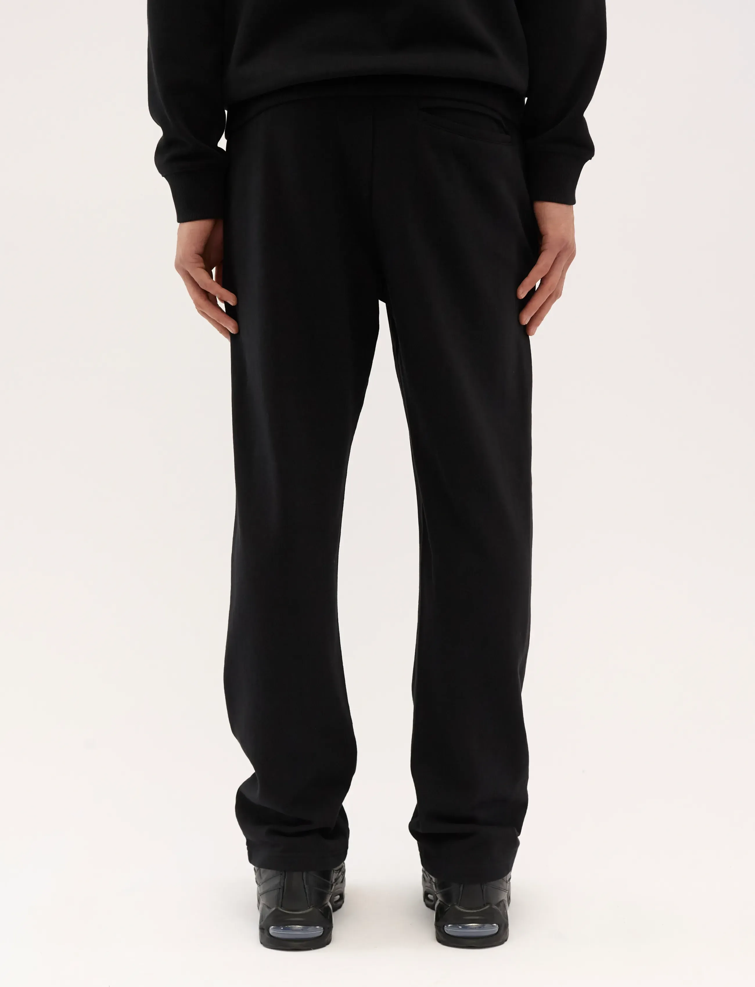 Everlast - EVERLAST STRAIGHT BAGGY FIT SWEAT PANTS - bukser - black beauty - 4