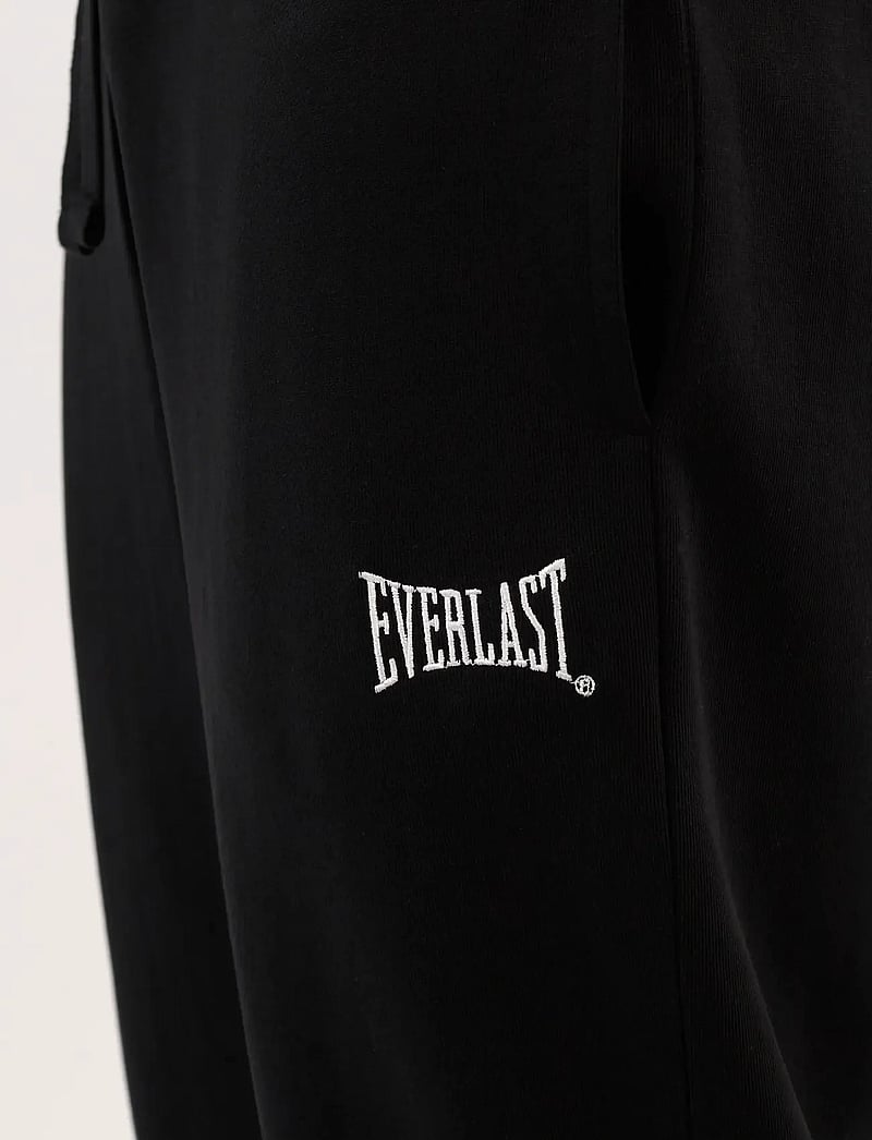 Everlast - EVERLAST STRAIGHT BAGGY FIT SWEAT PANTS - bukser - black beauty - 5