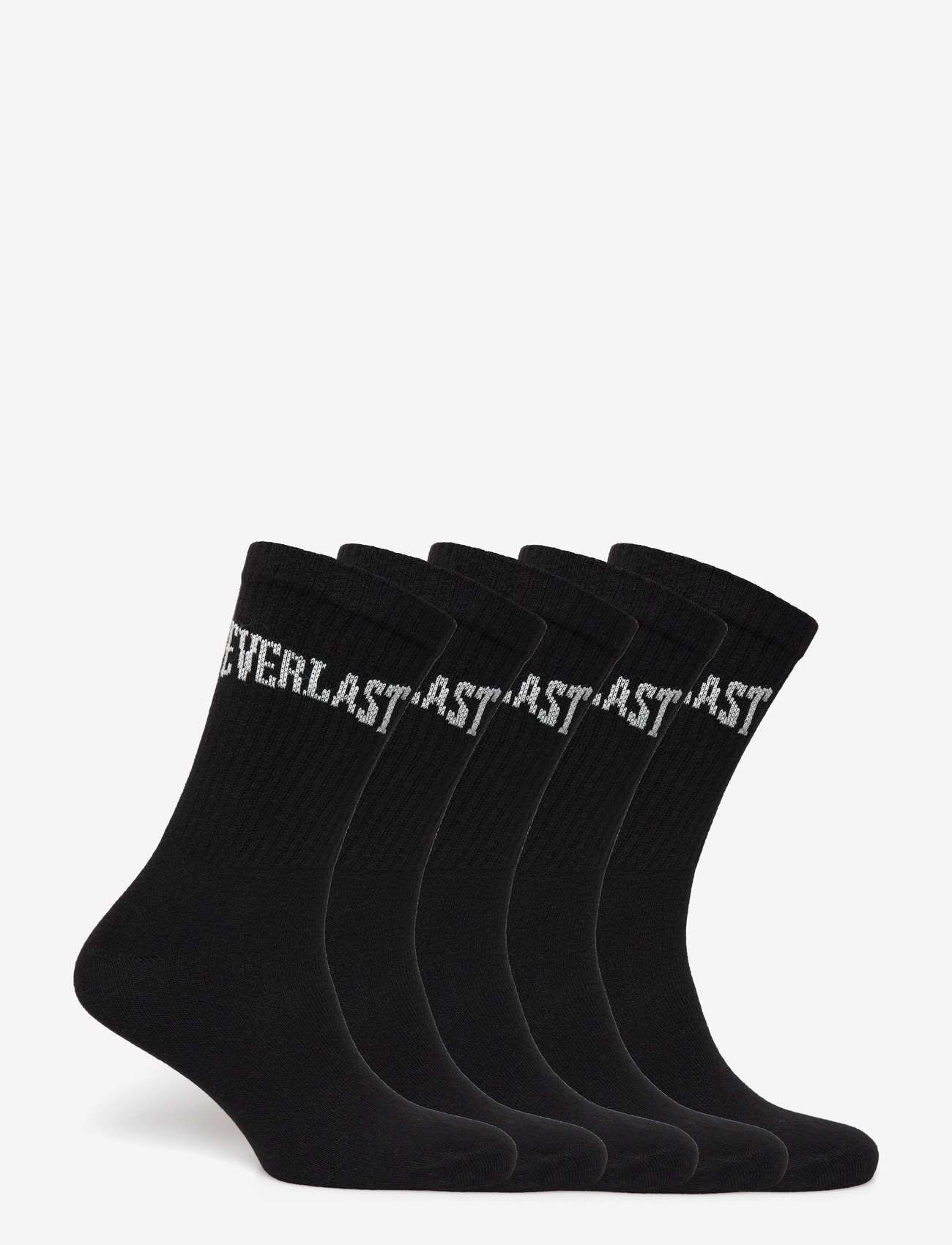 Everlast - EVERLAST 5-pack Everyday Crew Socks - sportstrømper - black beauty - 1