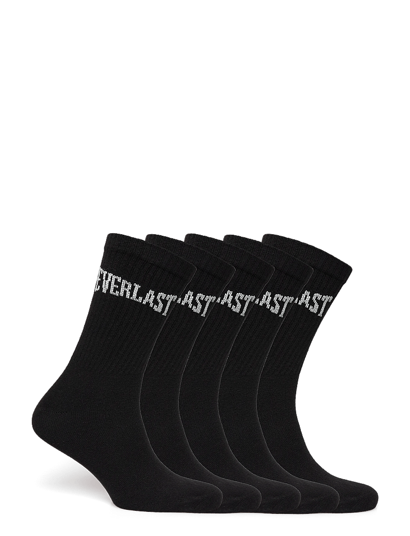 Everlast - EVERLAST 5-pack Everyday Crew Socks - sportstrømper - black beauty - 1