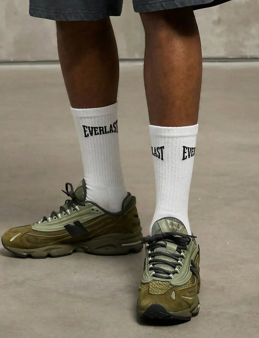 Everlast - EVERLAST 5-pack Everyday Crew Socks - sokker - brilliant white - 0