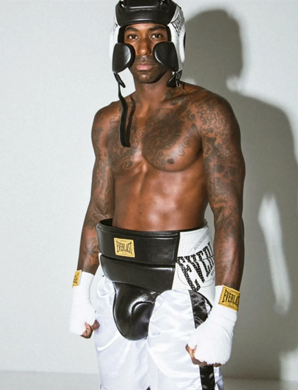 EVERLAST - 1910 Headgear - poksivarustus - bl/wh - 0