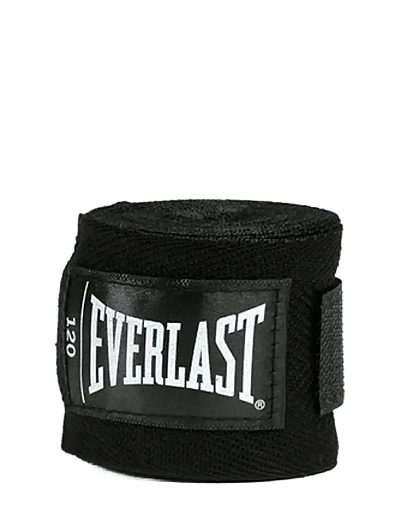 EVERLAST Core Handwraps, 305 Cm. - Schienen & Stützen - BLACK / black