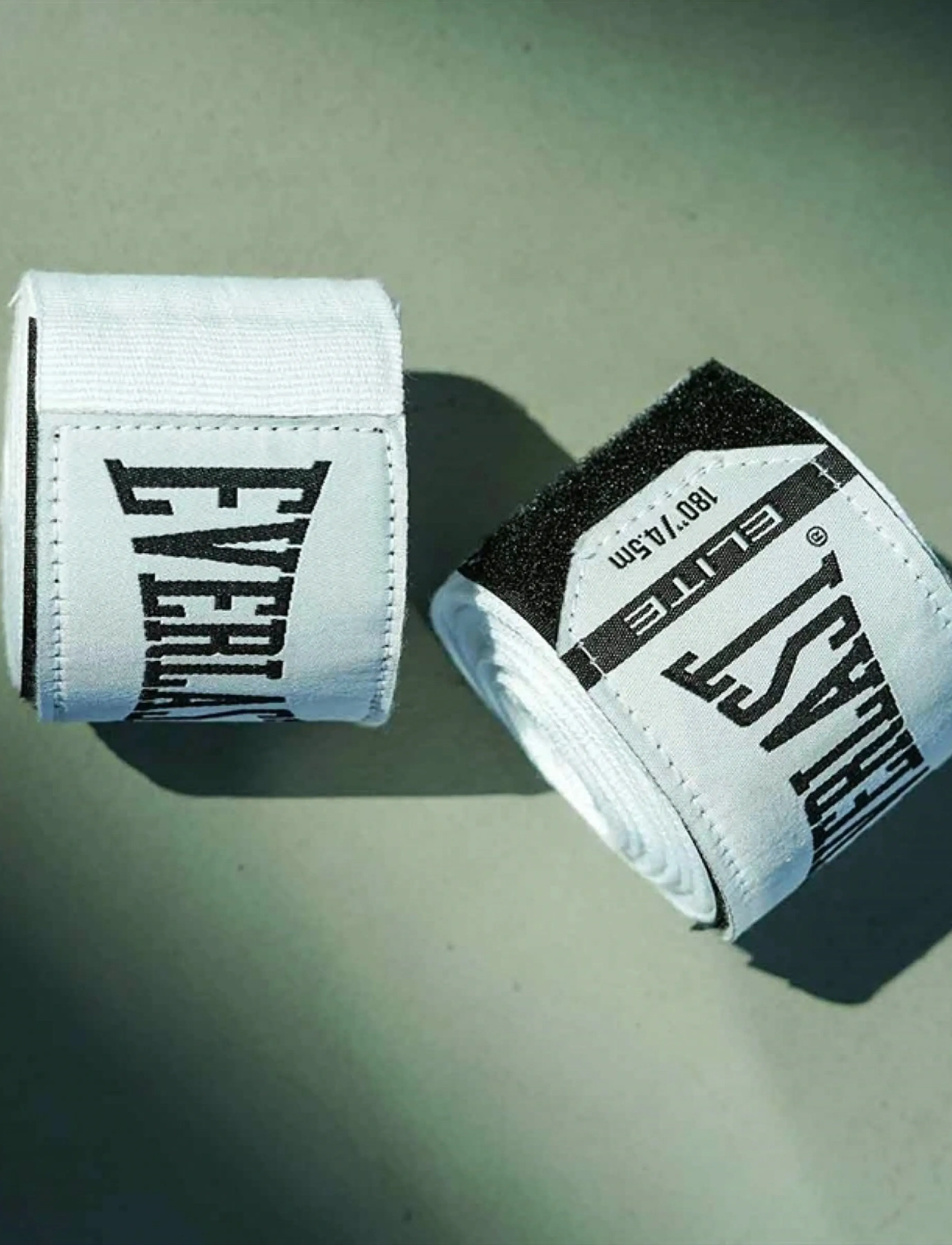 EVERLAST Elite Handwraps, 457 cm, One Size, White, Sport Braces & Supports > Sport Wrist Support, Herre