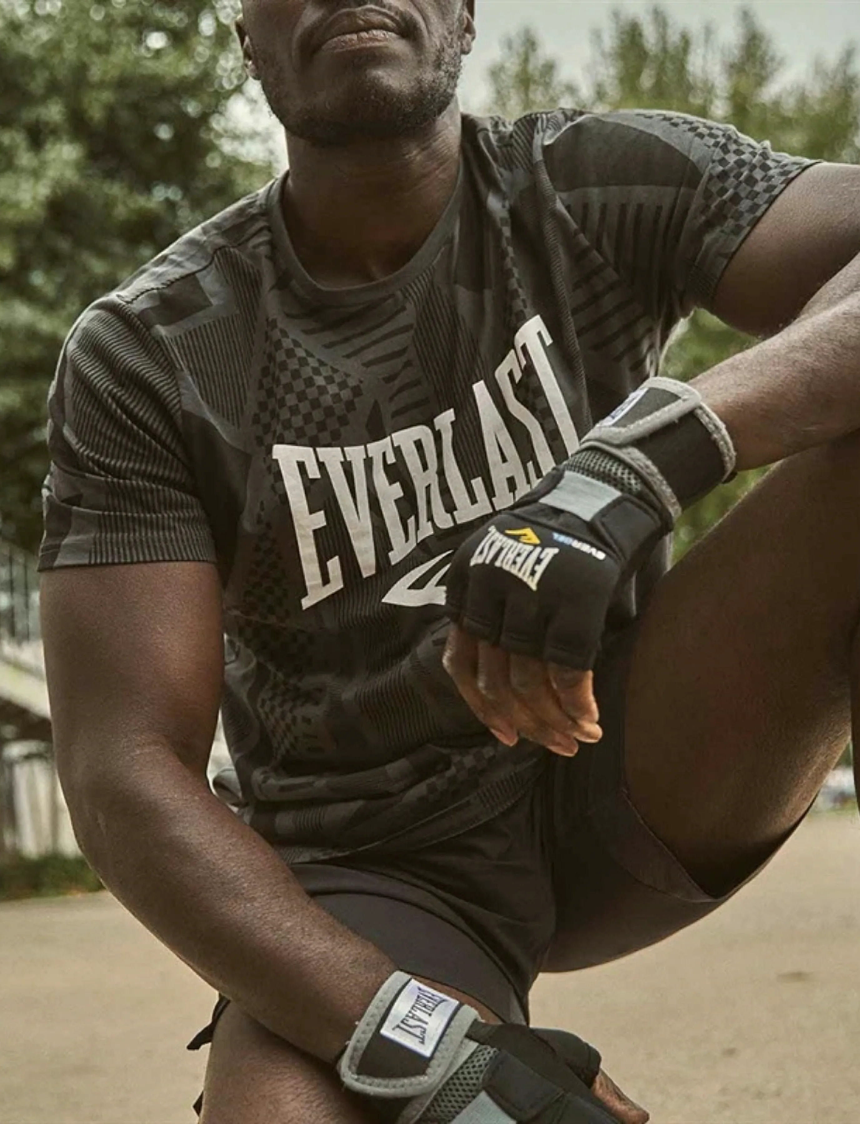 EVERLAST Evergel Handwraps, XL, Sport Equipment, Schwarz - Boxing Frauen