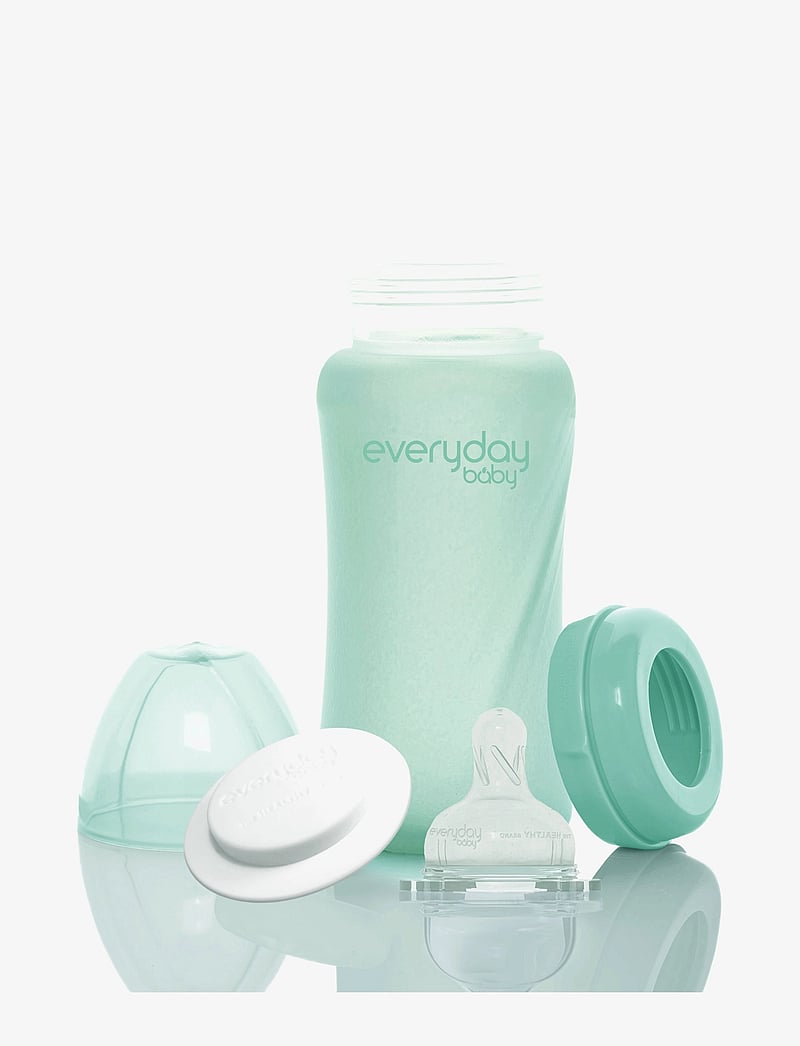 Everyday Baby - Glass Baby Bottle Healthy + Mint Green 240ml - babyflaschen - mint green - 2