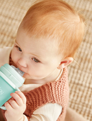 Everyday Baby - Glass Sippy Cup Healthy + Mint Green - sutteflasker - mint green - 4