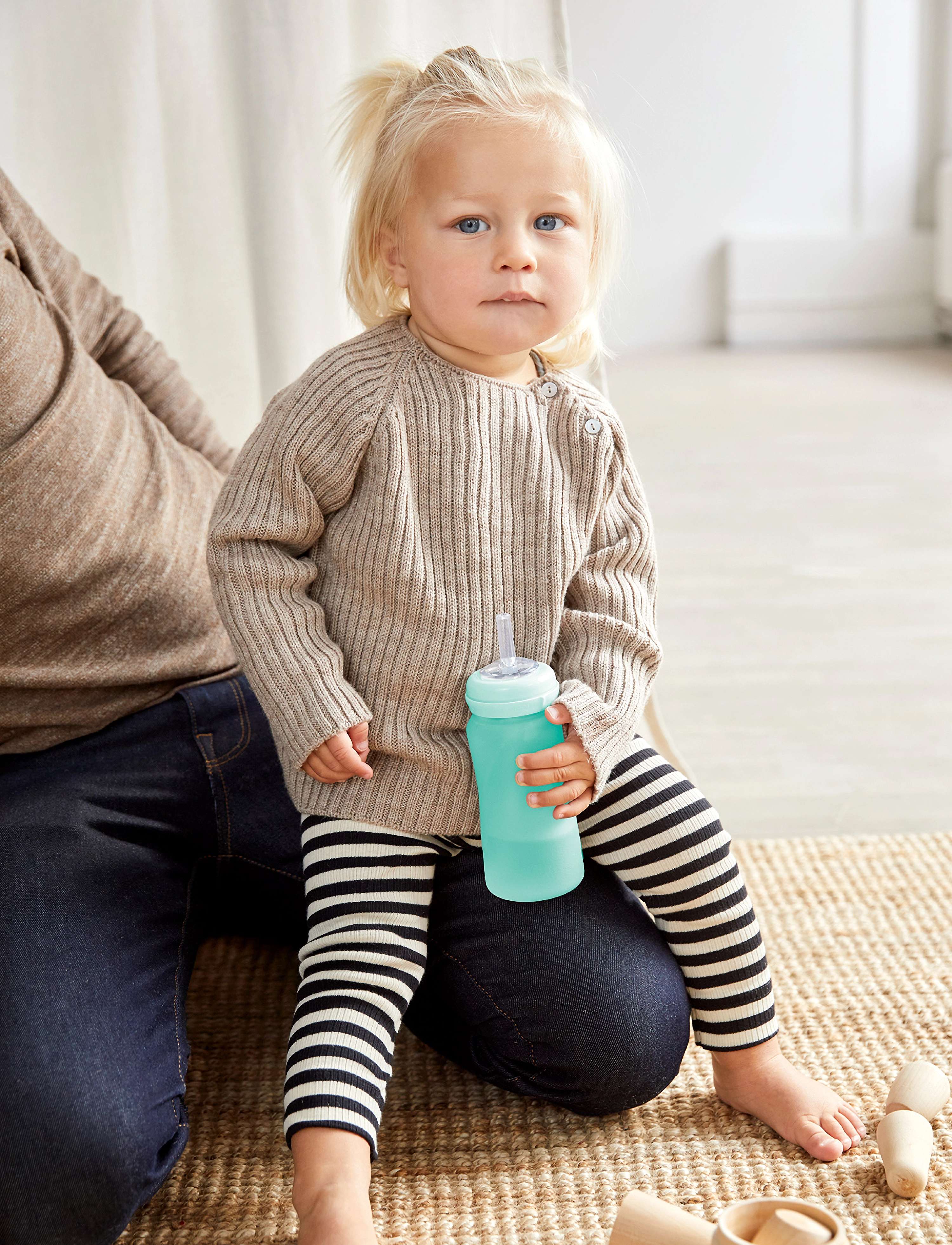 Everyday Baby Spill Free Straw Set Healthy +, One Size, Meal Time, Weiß - Water Bottle Accessories, Kinder