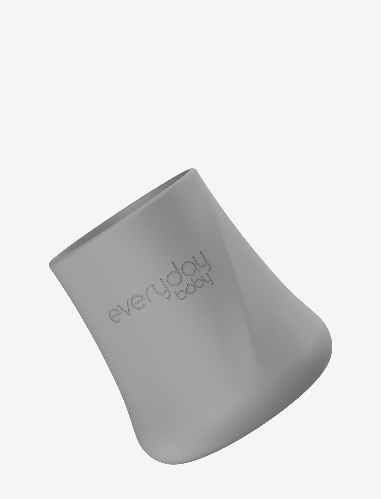 Everyday Baby - Silicone Baby Cup 2-Pack Quiet Grey - serveringssæt - quiet grey - 2