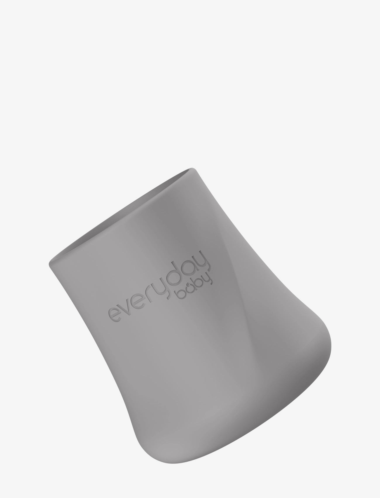 Everyday Baby - Silicone Baby Cup 2-Pack Quiet Grey - essgeschirr - quiet grey - 2