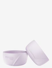 Silicone Baby Bowl 2-Pack Light Lavender - LIGHT LAVENDER