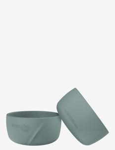 Silicone Baby Bowl 2-Pack Harmony Green, Everyday Baby