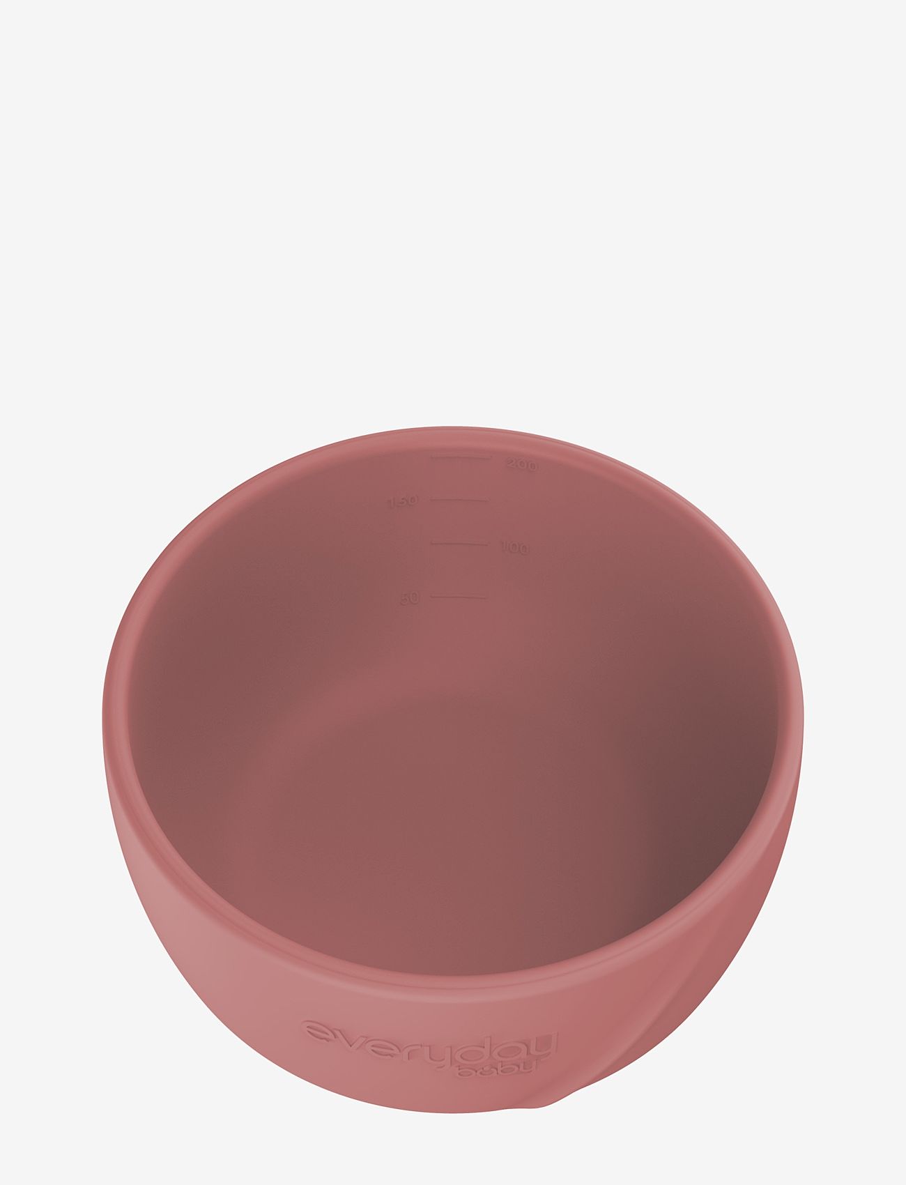 Everyday Baby - Silicone Baby Bowl 2-Pack Nature Red - serveringssæt - nature red - 2