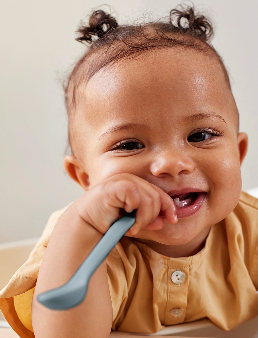 Everyday Baby - Silicone Baby Spoon Harmony Green - essgeschirr - harmony green - 3