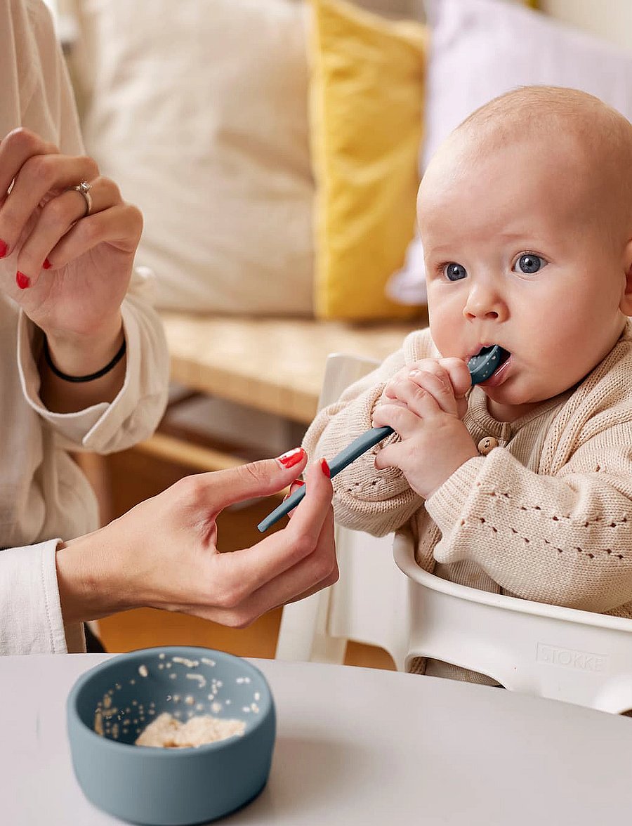 Everyday Baby - Silicone Baby Spoon Harmony Green - essgeschirr - harmony green - 4
