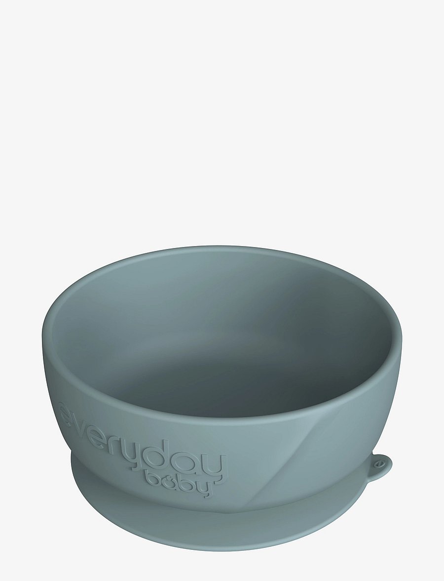 Everyday Baby - Silicone Suction Bowl Harmony Green - Õhtusöögikomplektid - harmony green - 1
