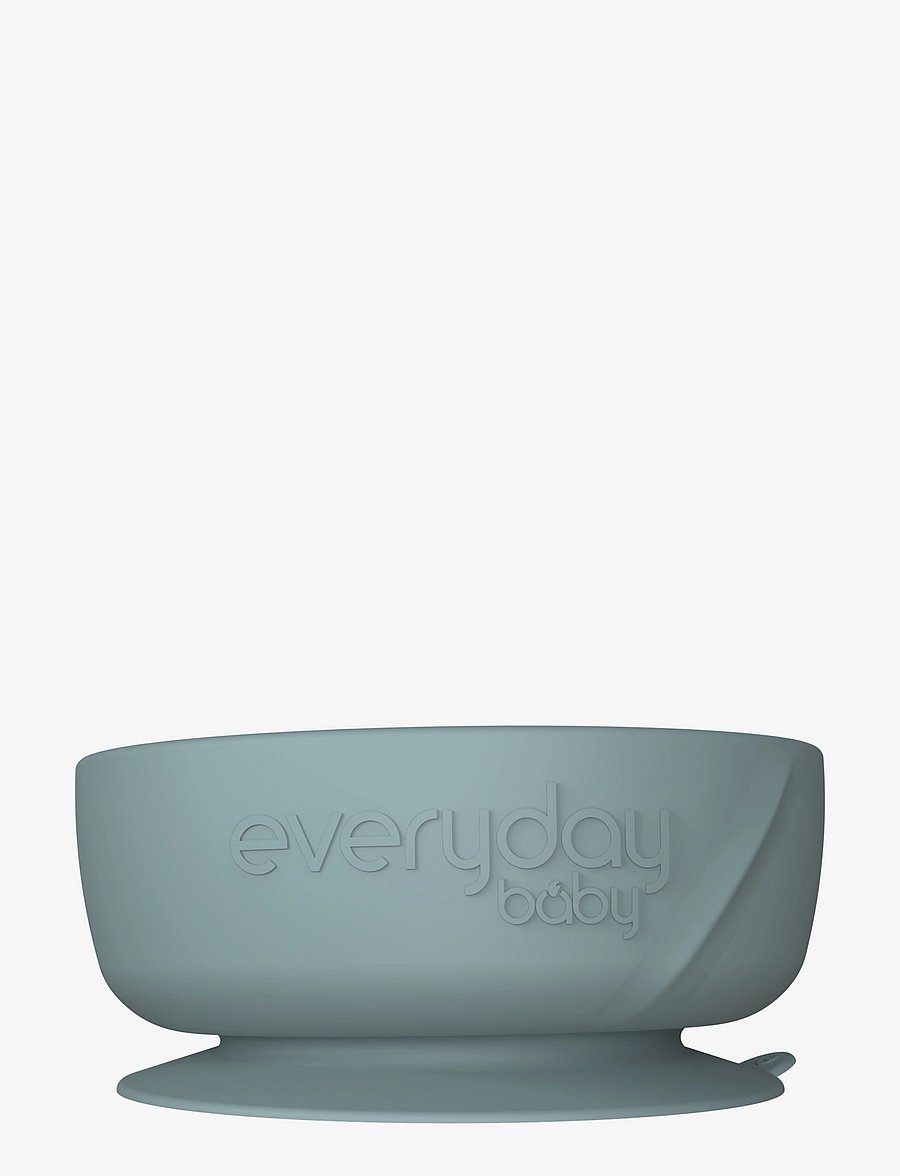 Everyday Baby - Silicone Suction Bowl Harmony Green - Õhtusöögikomplektid - harmony green - 2