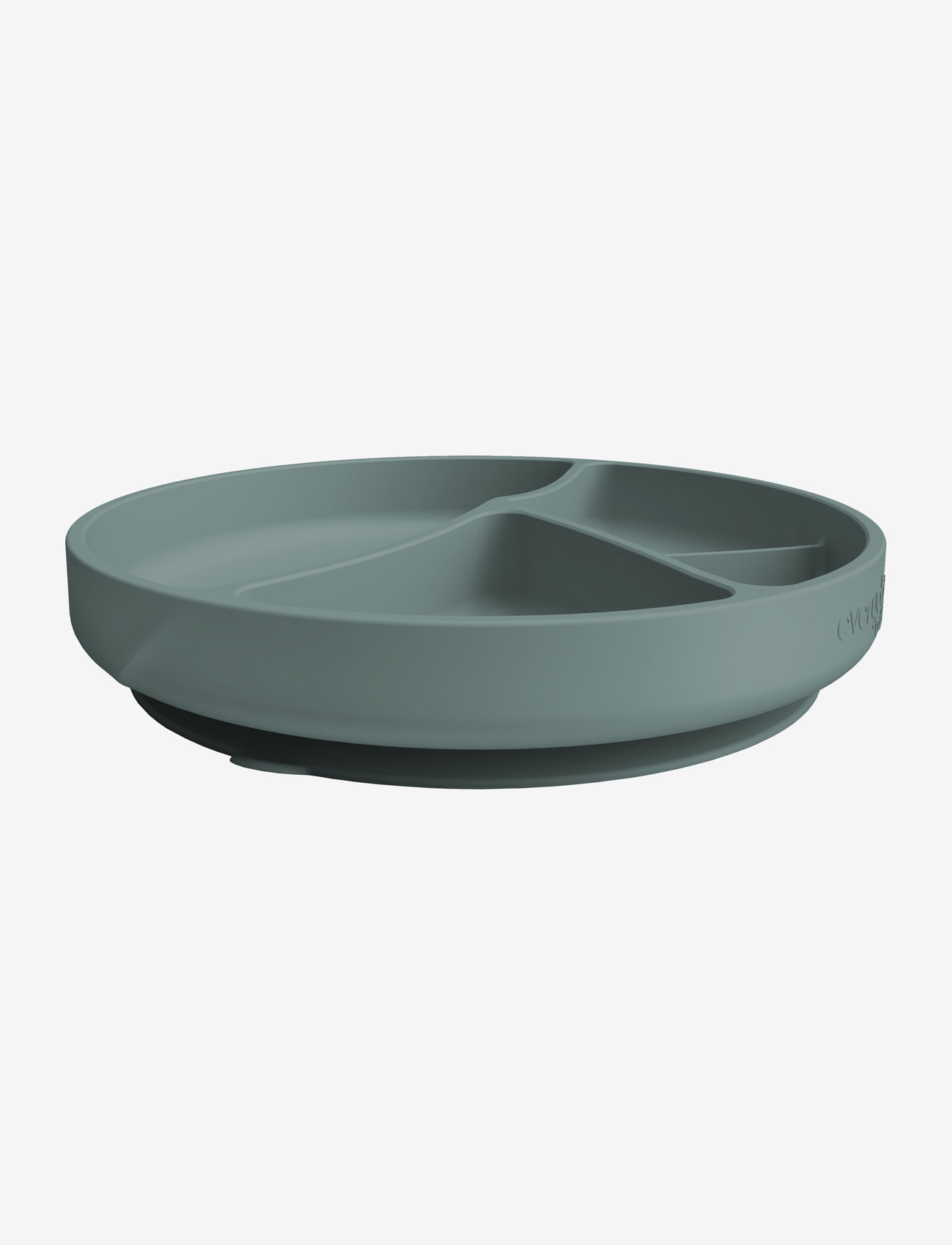 Everyday Baby - Silicone Suction Plate Harmony Green - Õhtusöögikomplektid - harmony green - 1