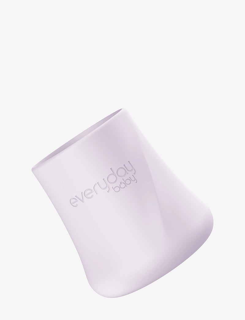 Everyday Baby - Silicone Baby Cup 2-Pack Light Lavender - Õhtusöögikomplektid - light lavender - 2