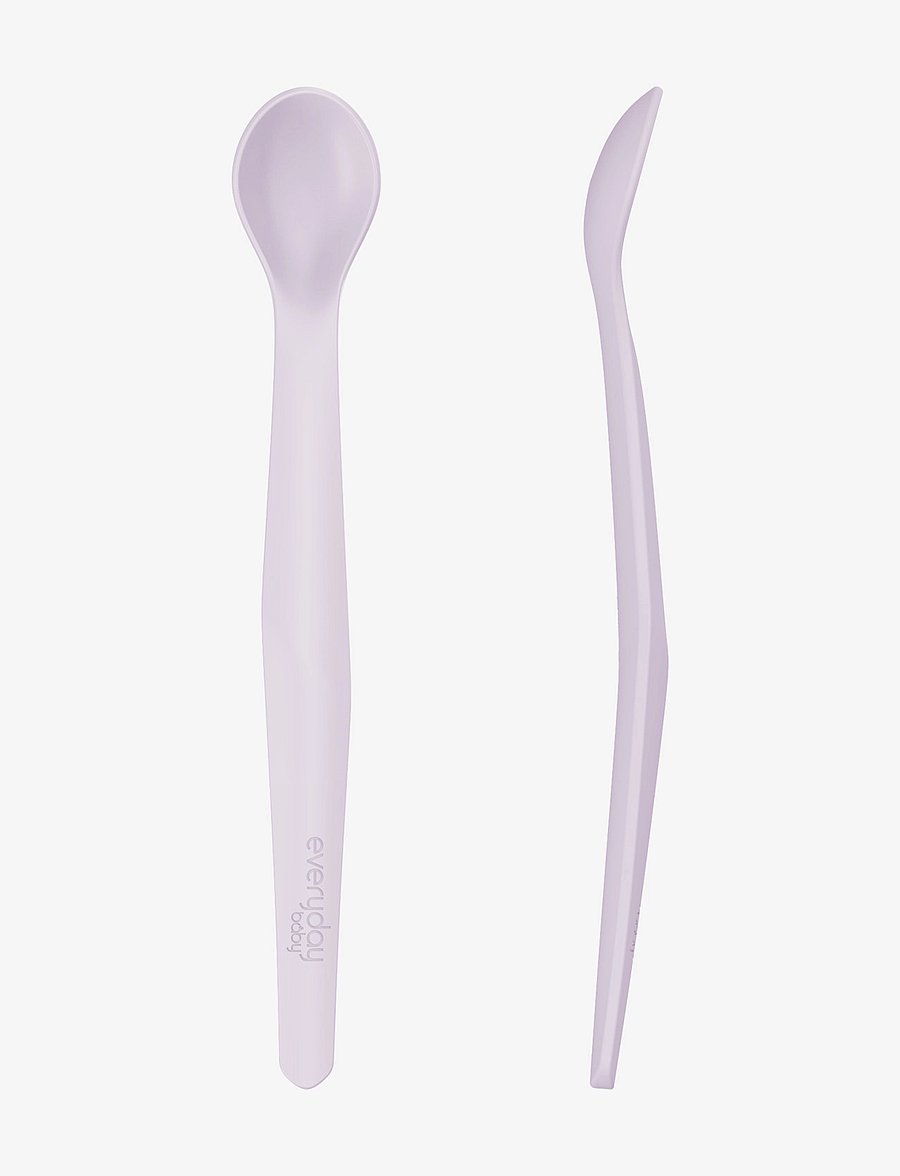 Everyday Baby - Silicone Baby Spoon Light Lavender - essgeschirr - light lavender - 1