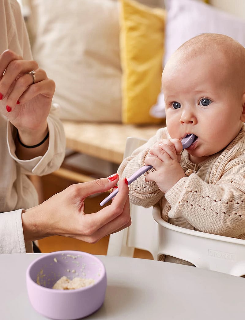 Everyday Baby - Silicone Baby Spoon Light Lavender - essgeschirr - light lavender - 4